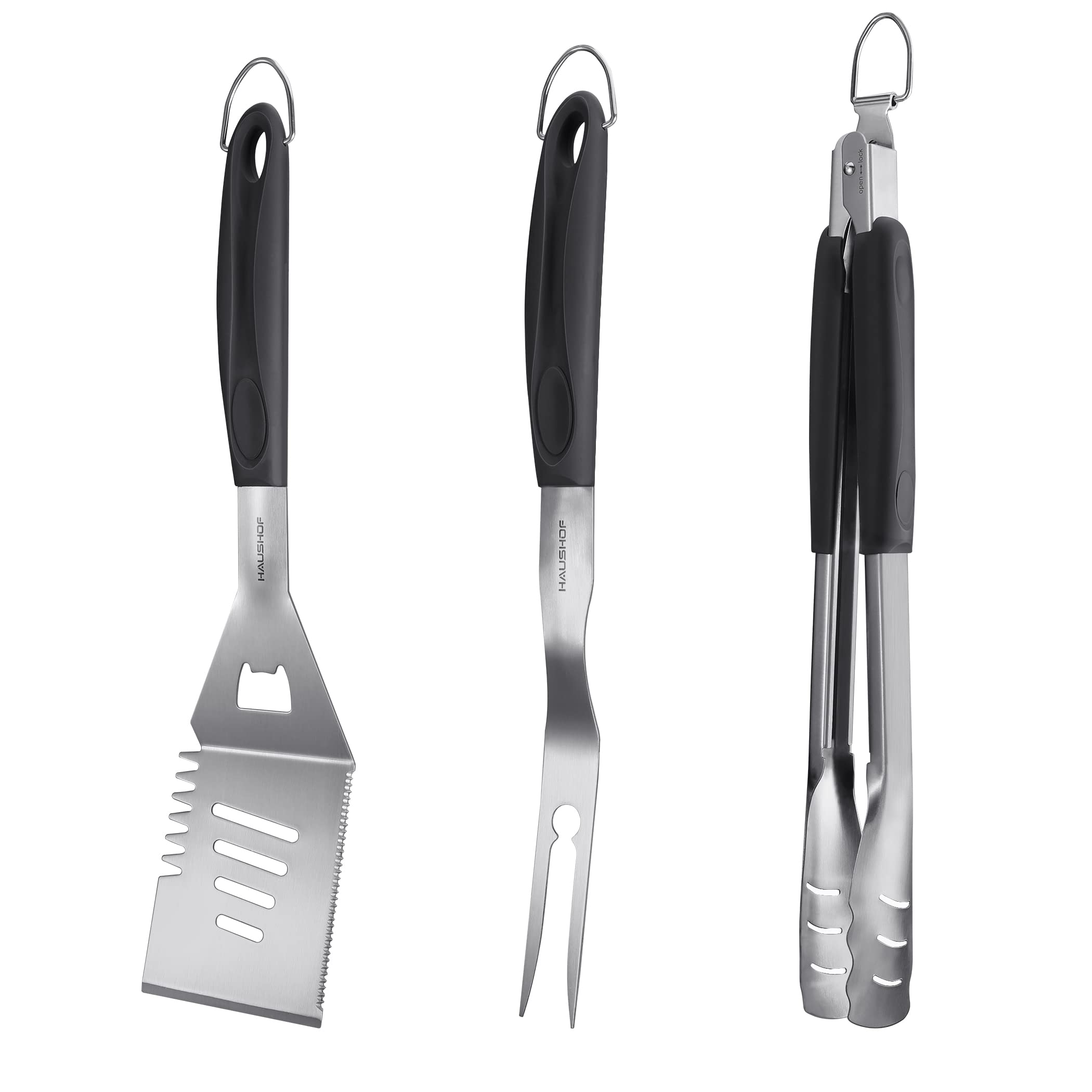 HAUSHOF grill set gift packaging perfect for gifting barbecue lovers.