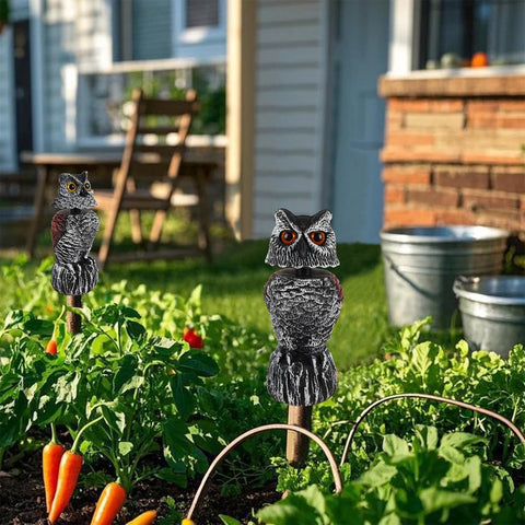 Hausse decorative owl for garden or patio enhances outdoor charm