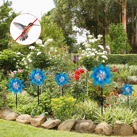 Hausse pinwheels suitable for farm, orchard, and garden use.