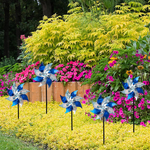Hausse pinwheels stand 18.5 inches tall for high visibility