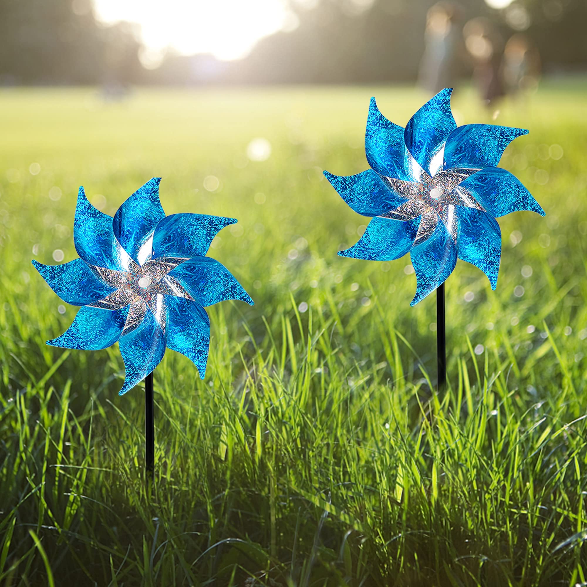 Hausse pinwheels add playful color and motion for kids outdoors.
