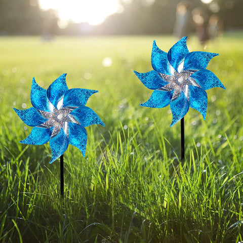 Hausse pinwheels add playful color and motion for kids outdoors.