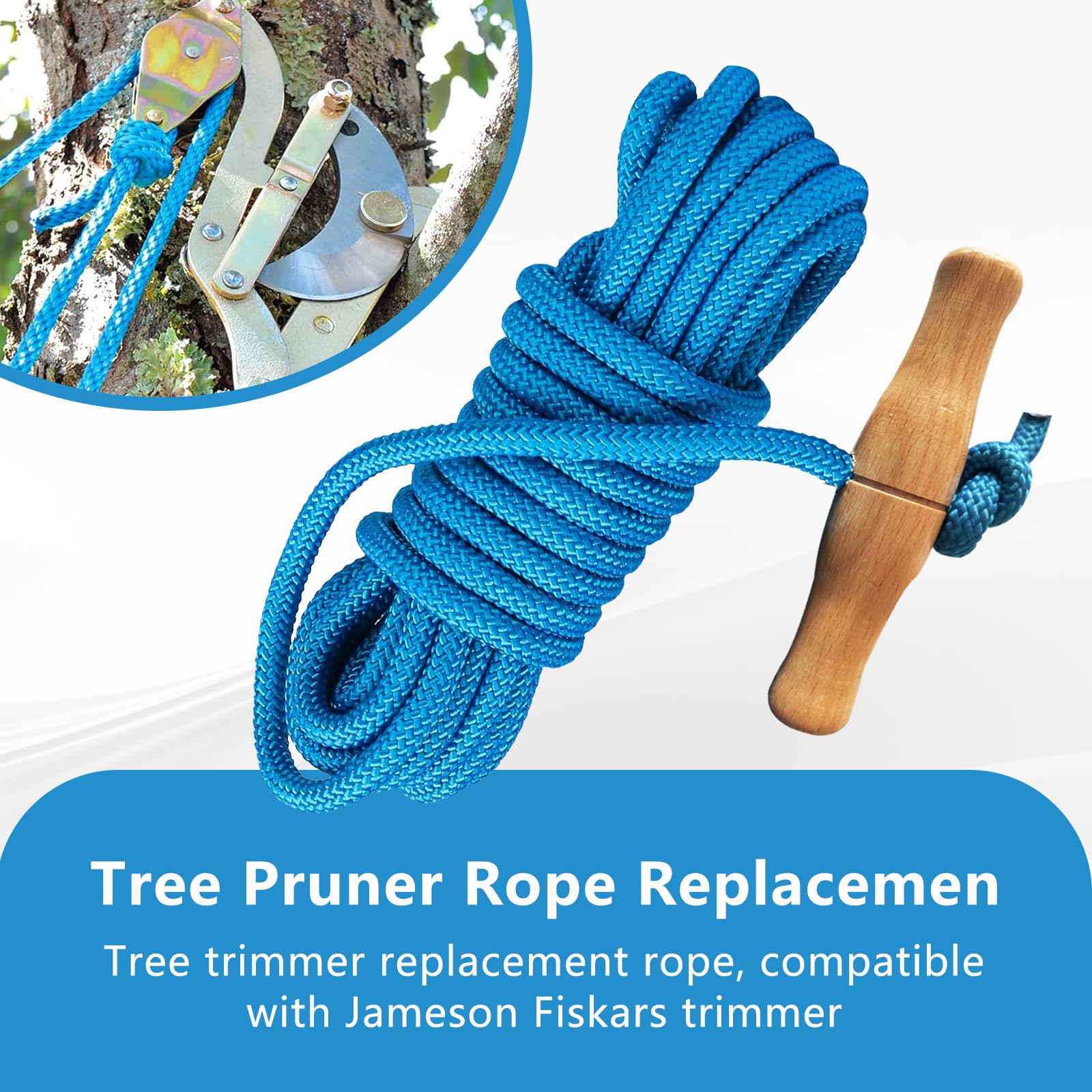HAVANSIDY durable blue rope designed for repeated pruning use