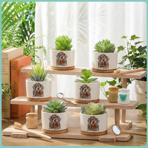 Havawish six-pack dental pot set packaged for gifting to staff