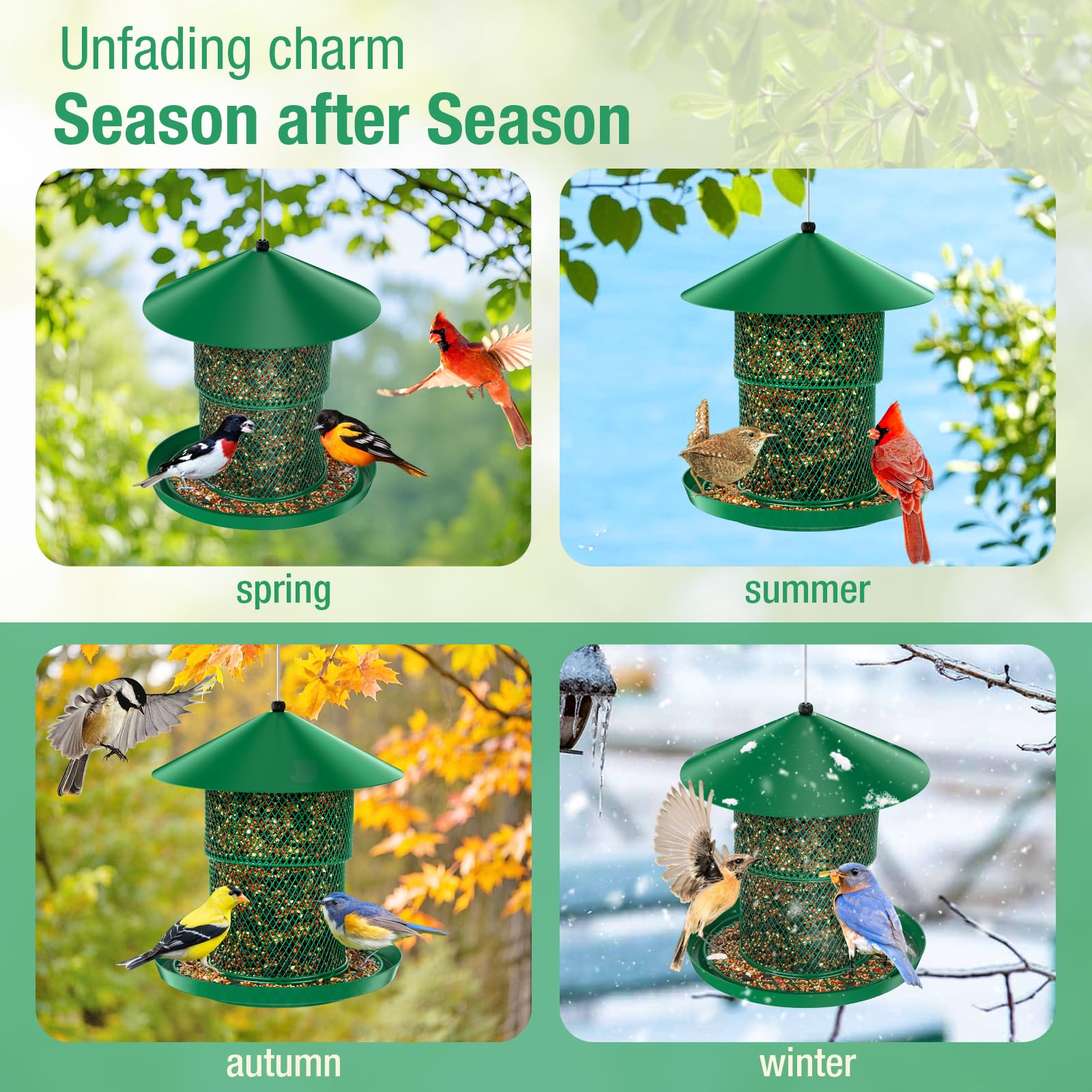 HAVENATURE tree trunk mounting enables easy outdoor placement