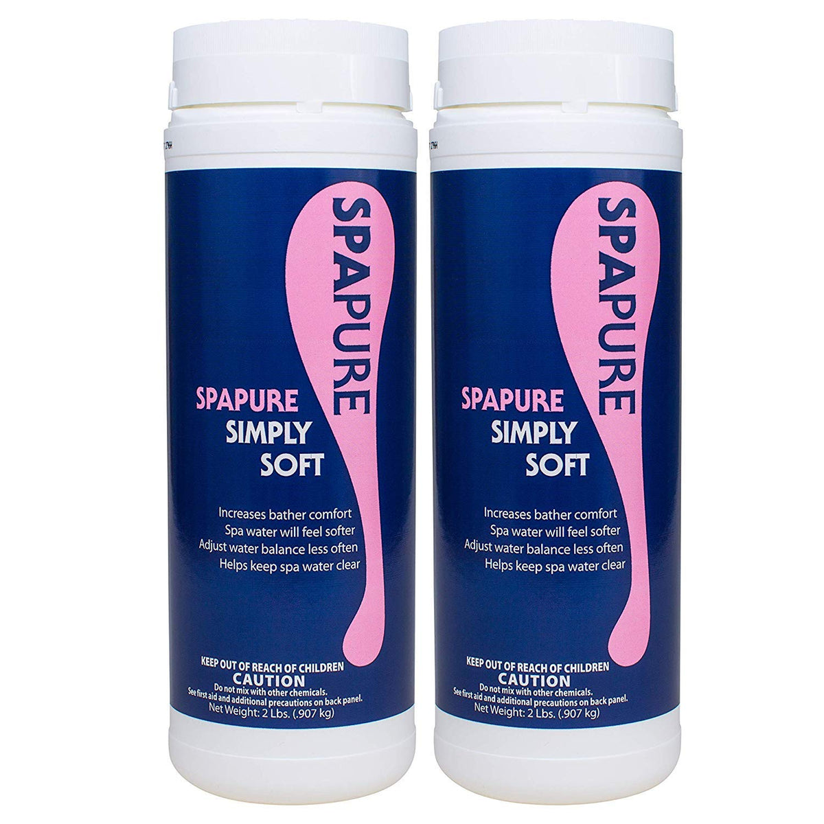Haviland PureSpa SpaPure Simply Soft 2 lb bottle pour for silky skin and balanced spa water