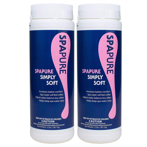 Haviland PureSpa SpaPure Simply Soft 2 lb bottle pour for silky skin and balanced spa water