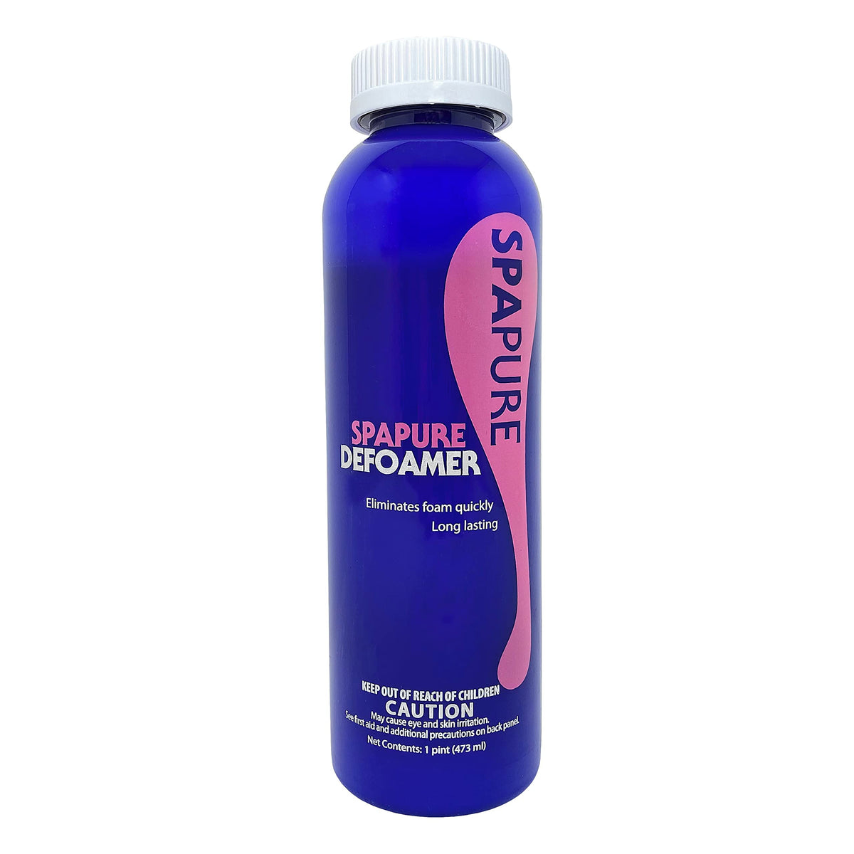 Haviland SpaPure Defoamer bottle pour reduces foam in spa water for smoother relaxation
