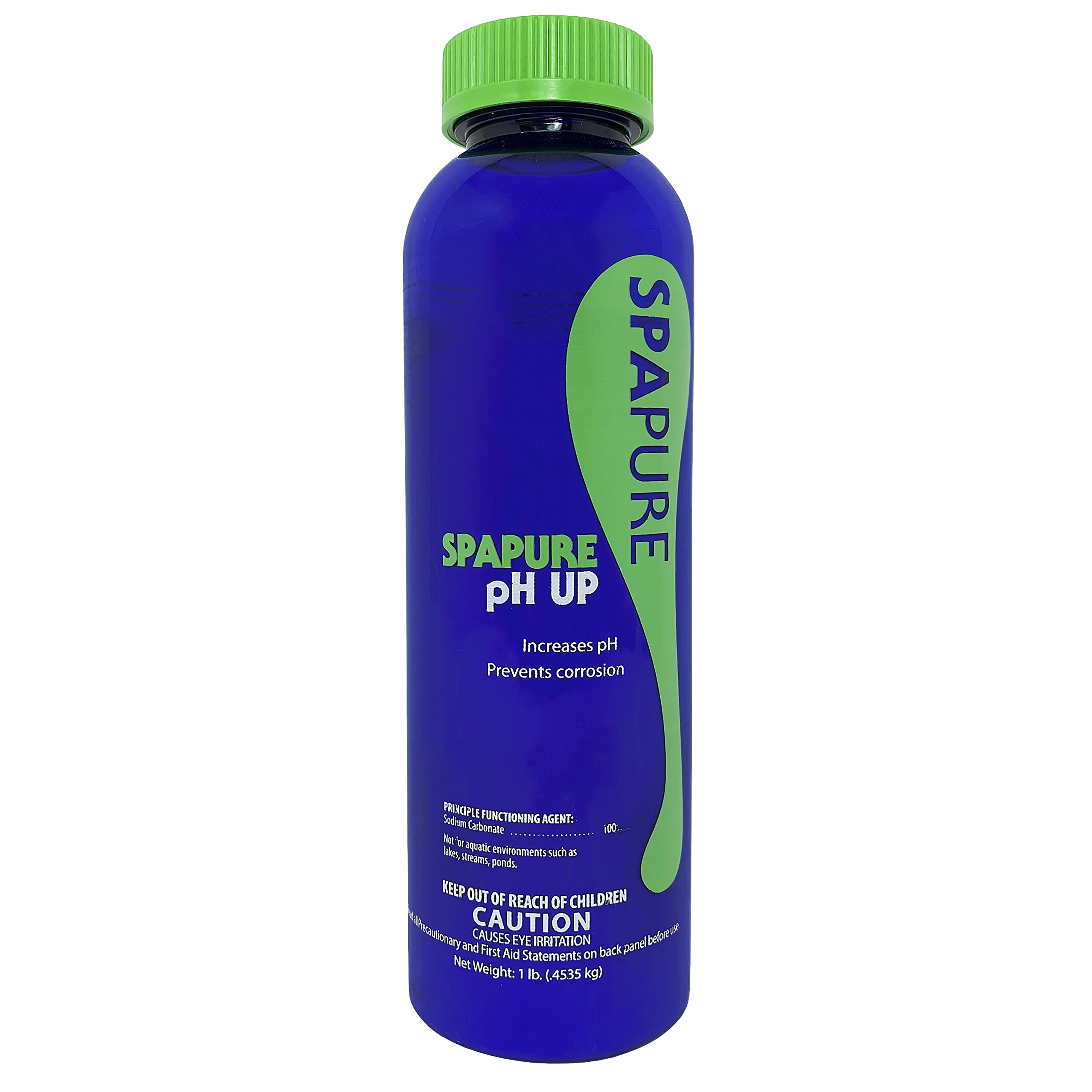 Haviland SpaPure pH Up bottle balances spa water pH safely and protects equipment