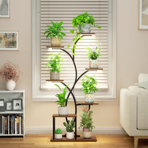 HAVLOTII grow-light timer controls for customizable care cycles.