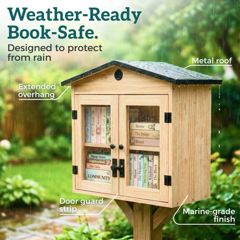Clear instructions help assemble the HAVLYN Library quickly