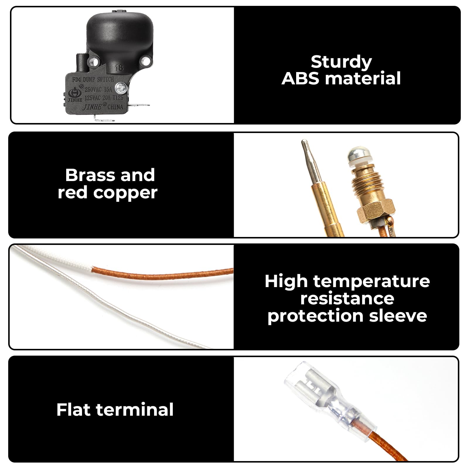Havyduti round stand-up heater parts designed for propane heaters with easy replacement