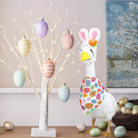 HaWeier spring-colors outfit brightens your garden with festive charm.