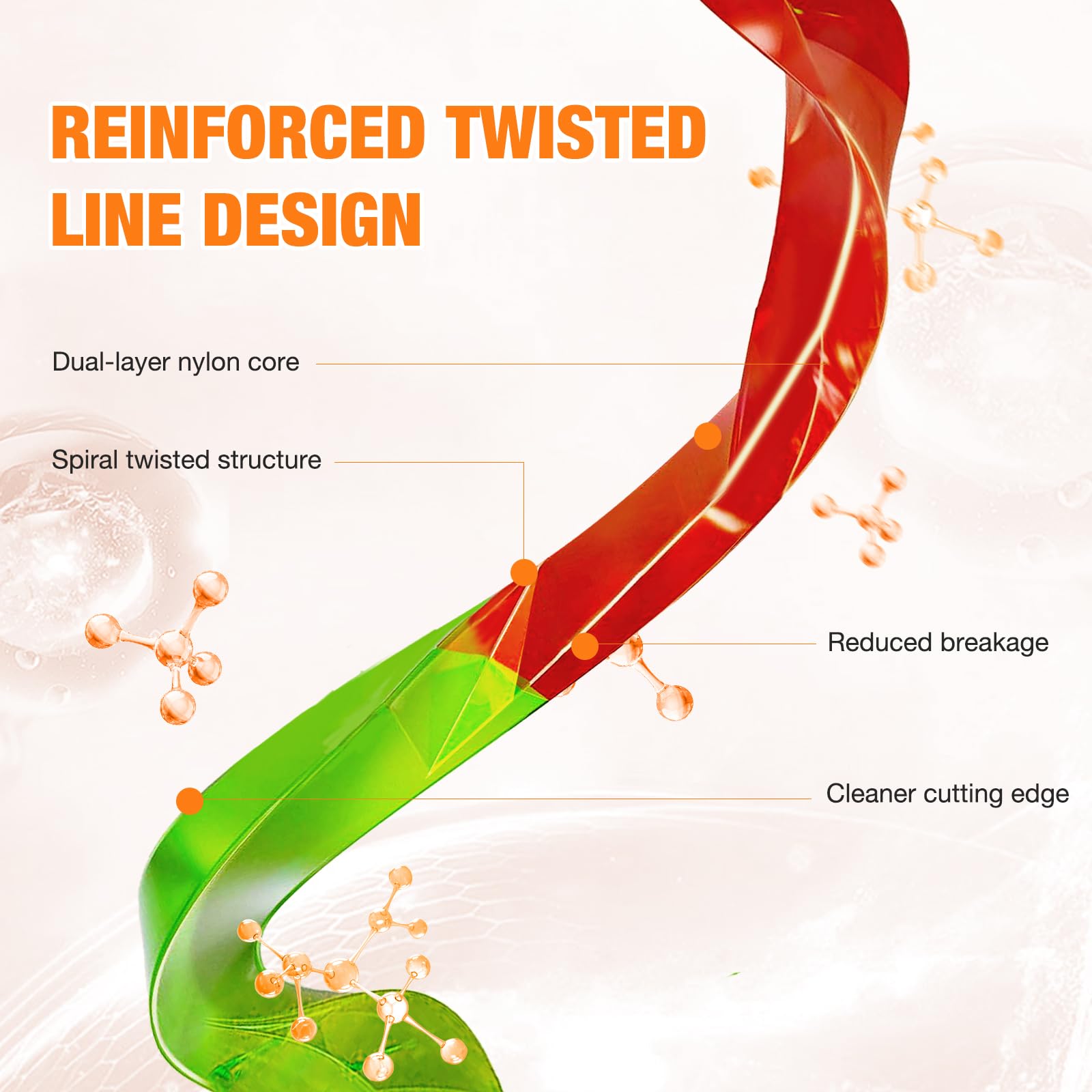 HaWeier ego-compatible line replacement for reliable yard maintenance.