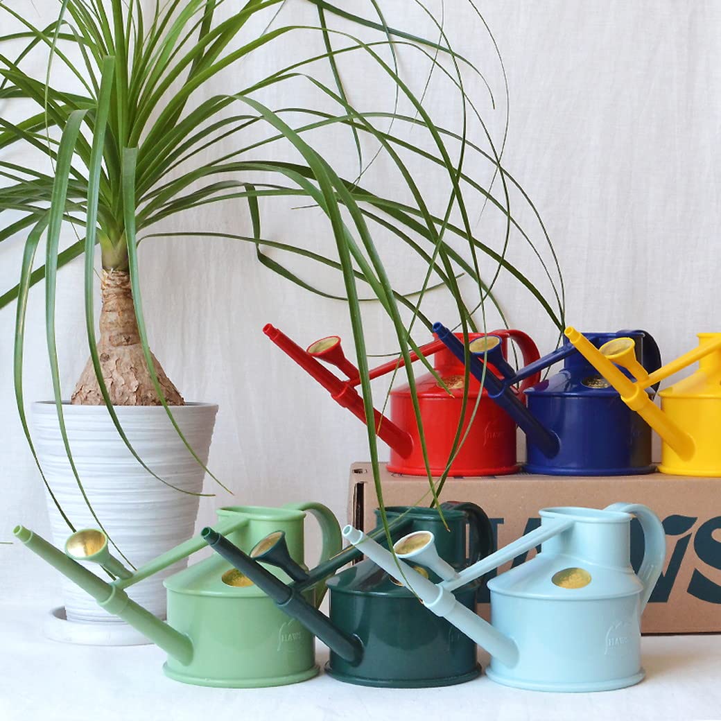 Haws lightweight ergonomic handle makes watering easy for all ages