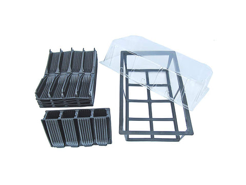 Haxnicks Rootrainers Deep tray and lid enabling mini-greenhouse watering conditions