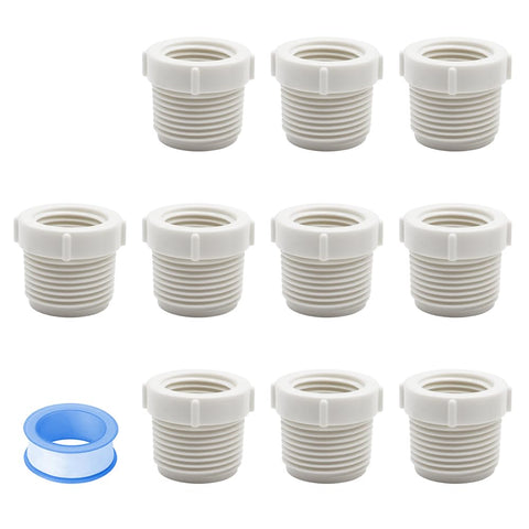 HayEastdor HE034 34x12 PVC reducer connector for reliable irrigation piping.