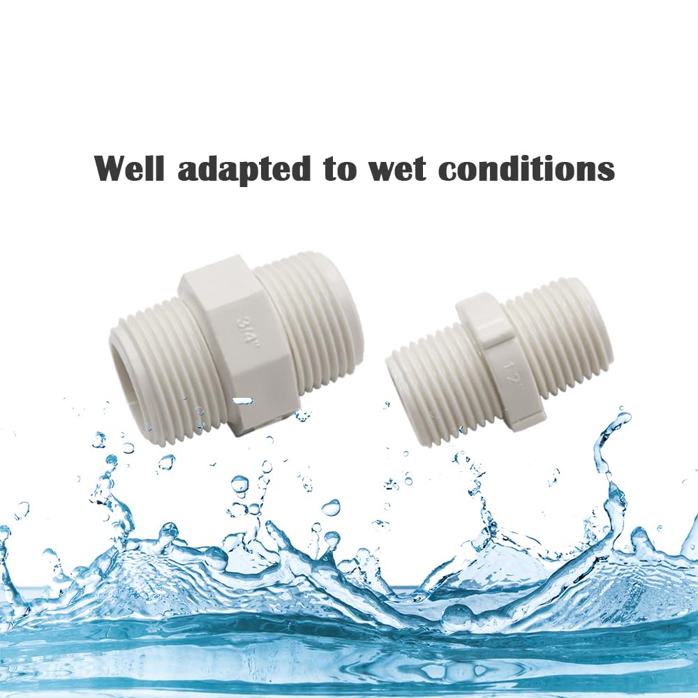 Installation diagram for HayEastdor PVC fittings and quick setup guidance.