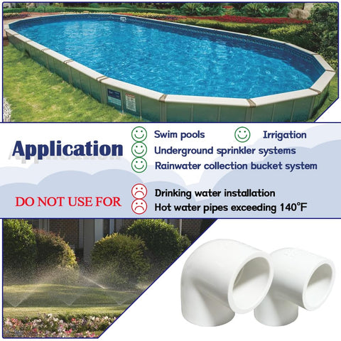 HayEastdor 90-degree PVC elbows streamline sprinkler system upgrades.