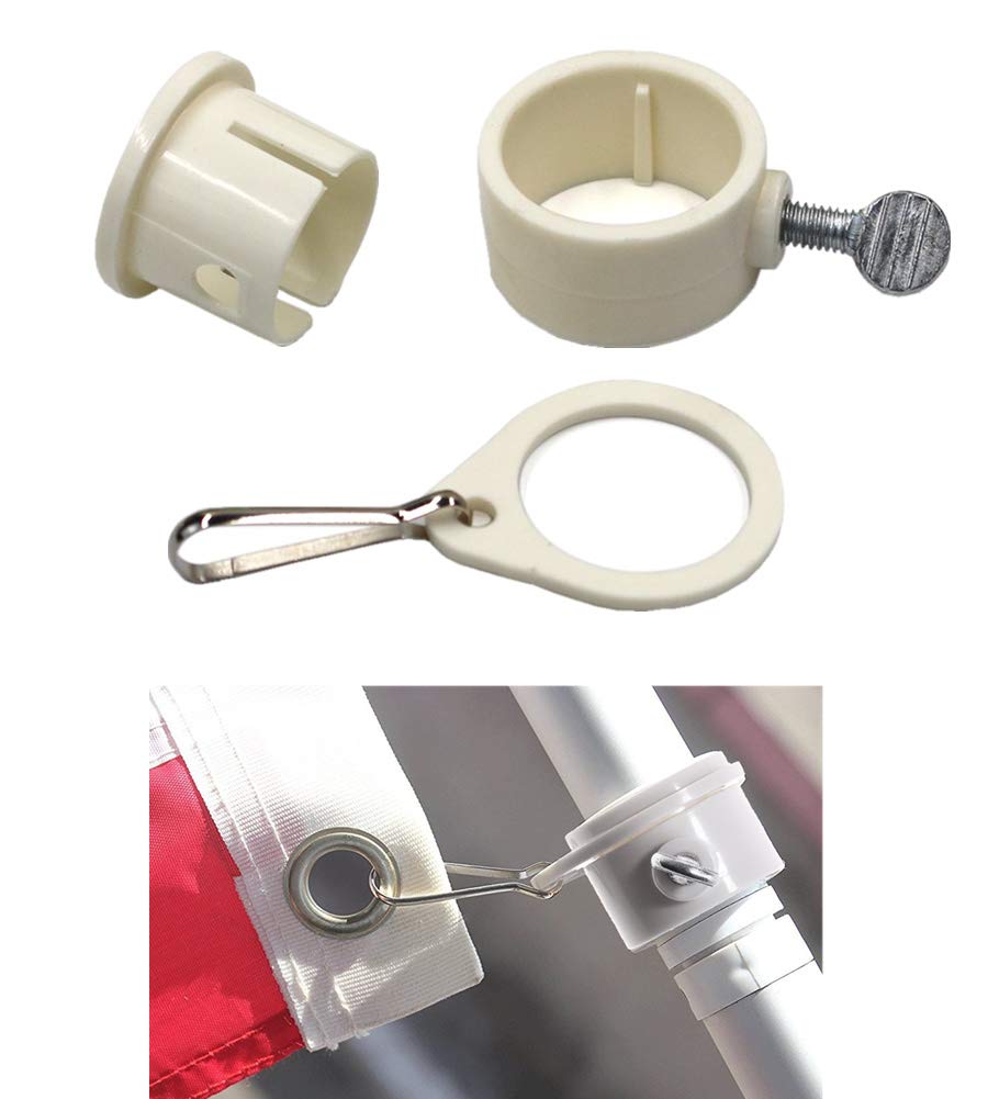 Inner diameter fits 1 inch or 1.25 inches poles.