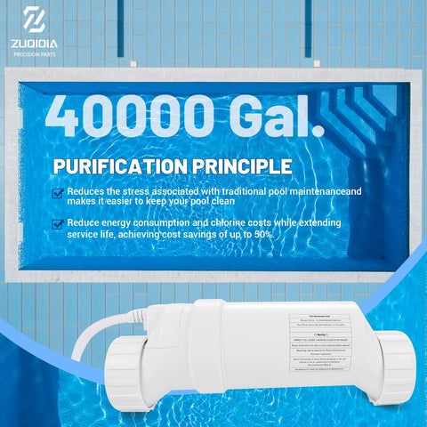 Hayward AquaRite compatible T-15 salt cell for seamless system upgrades.