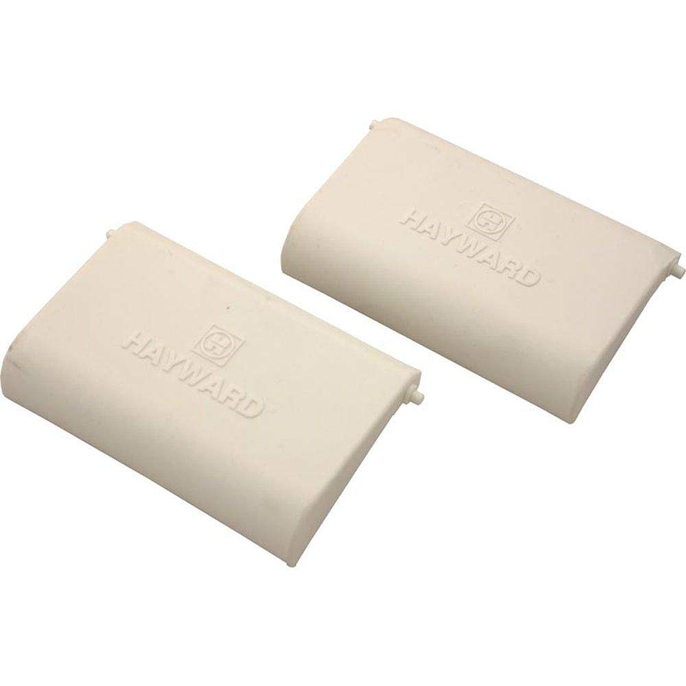 Hayward AXV434WHP flap kit closeup highlighting durable white construction for reliable pool cleaning.