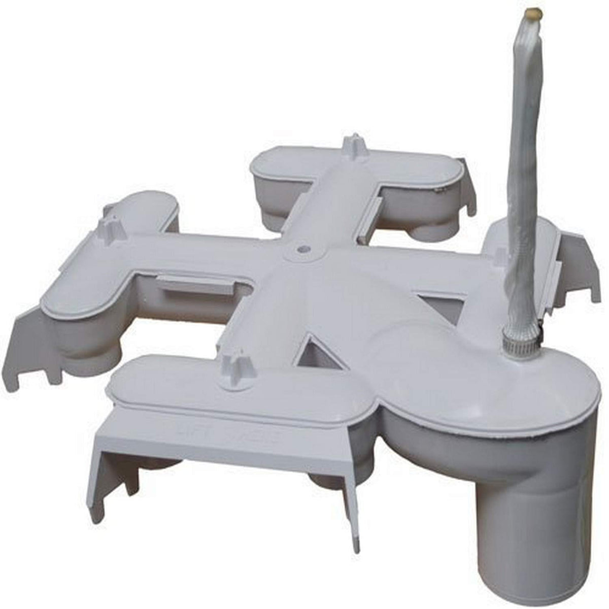 Hayward DEX2400C top collector manifold with auto air relief for easier DE filtration maintenance