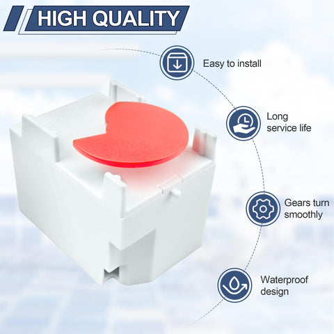 Hayward Navigator Pro gear box highlights compatibility for reliable cleaning.