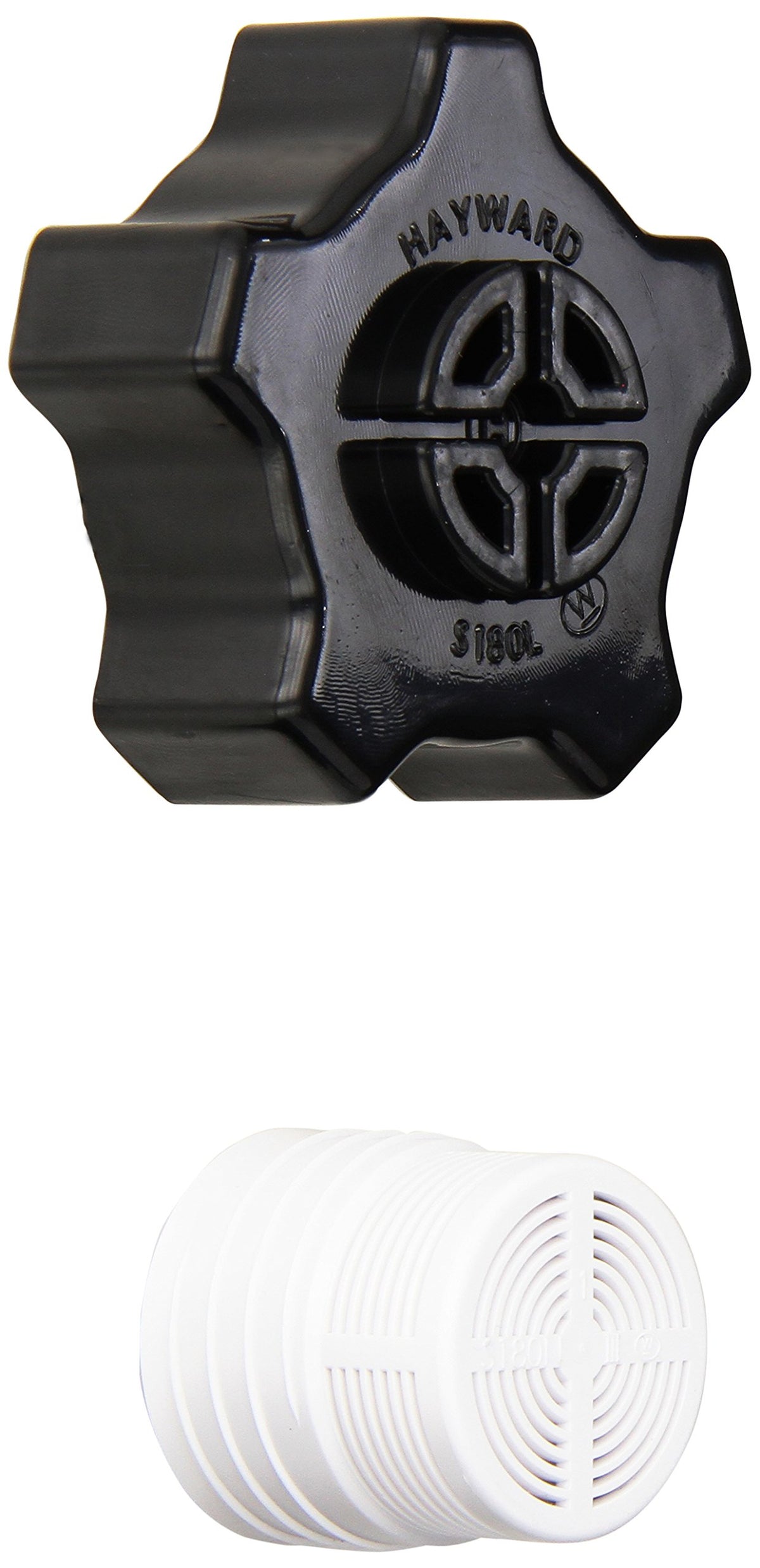 Hayward SX180LA drain cap with gasket and screen replacement for easier maintenance