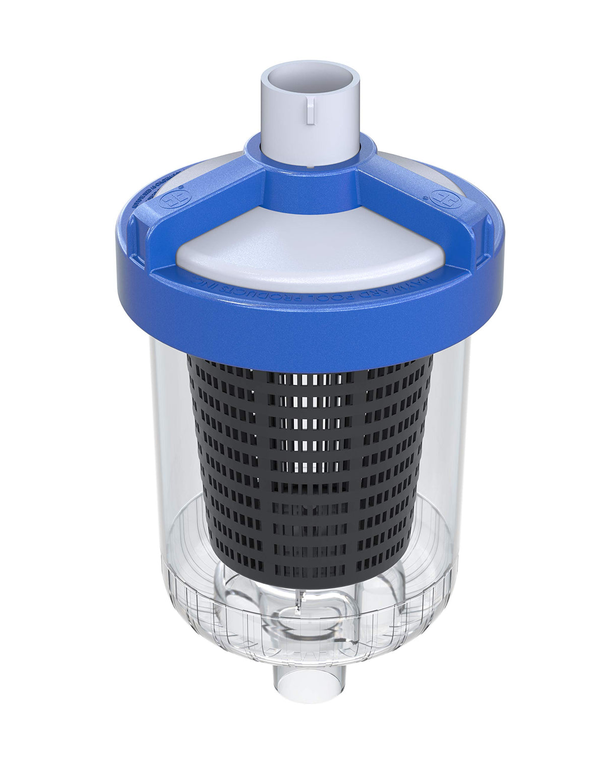 Hayward W560 Navigator front view highlights rugged canister for debris control.