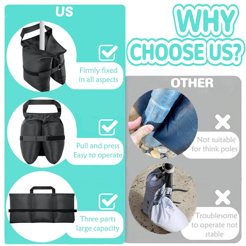 HAZBEN windproof outdoor stabilizers keep gazebos and tents steady in windy conditions
