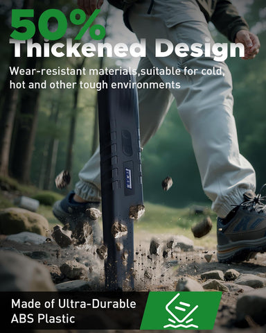 Hazlewolke HS-1 rugged ABS construction withstands tough environments.
