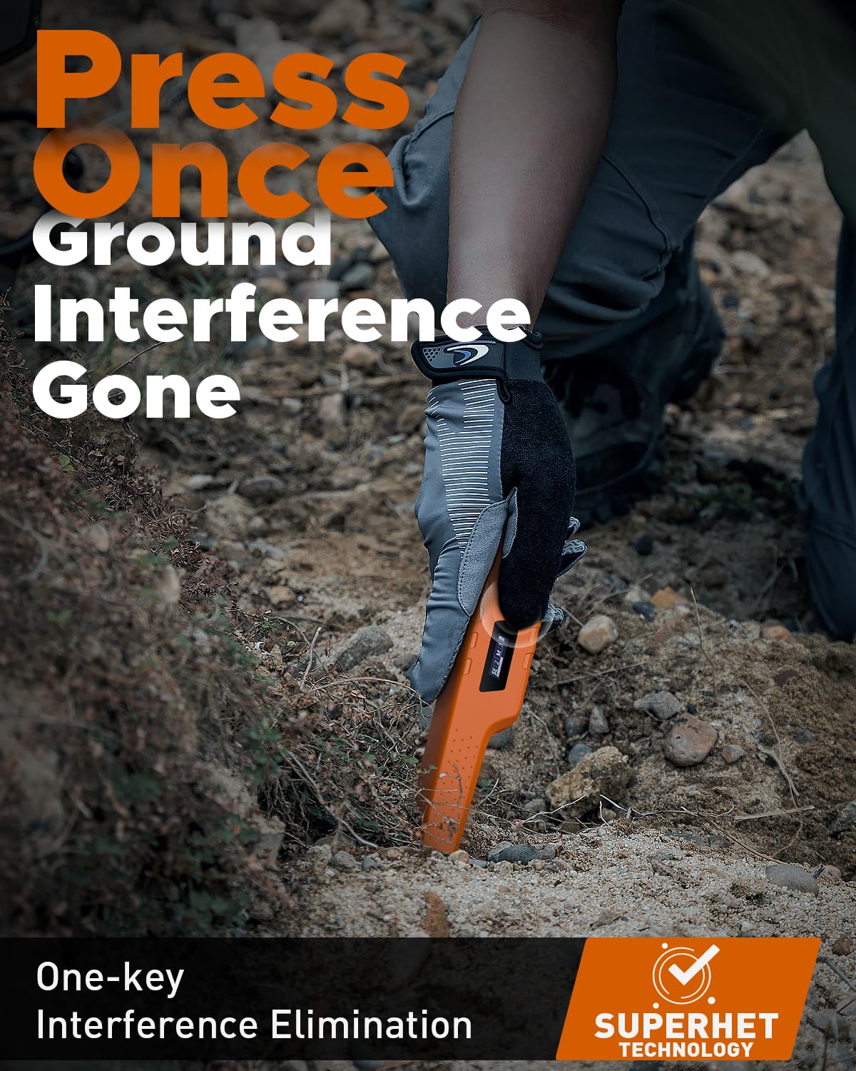 Hazlewolke one-key interference elimination enables quick target confirmation