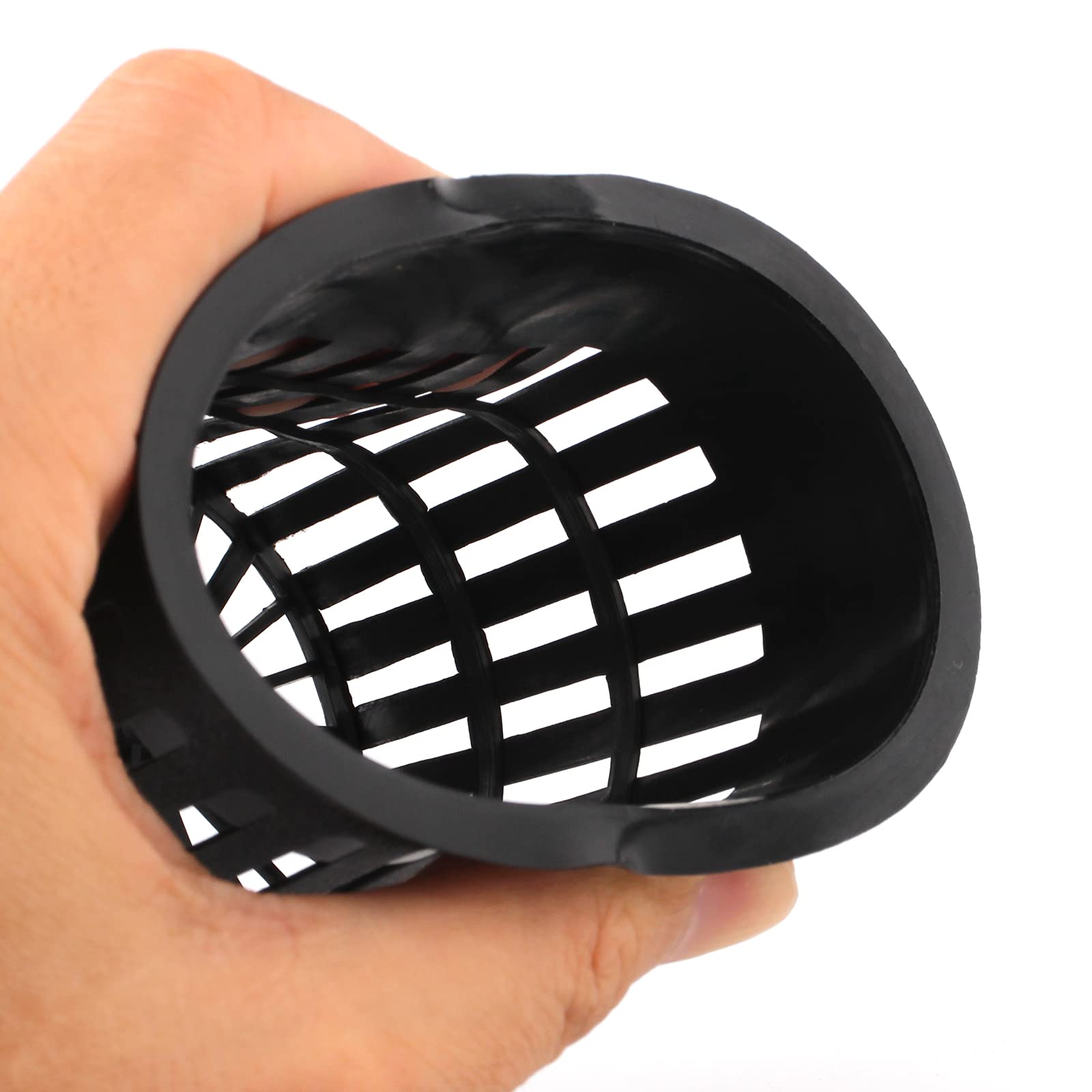 HAZOULEN hydroponics setup with cups shows compatibility with 3-inch hole grids.