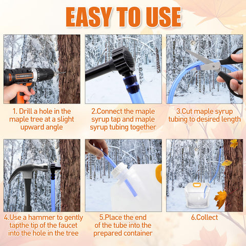 Hazzga 1-quart filters for clean sap collection