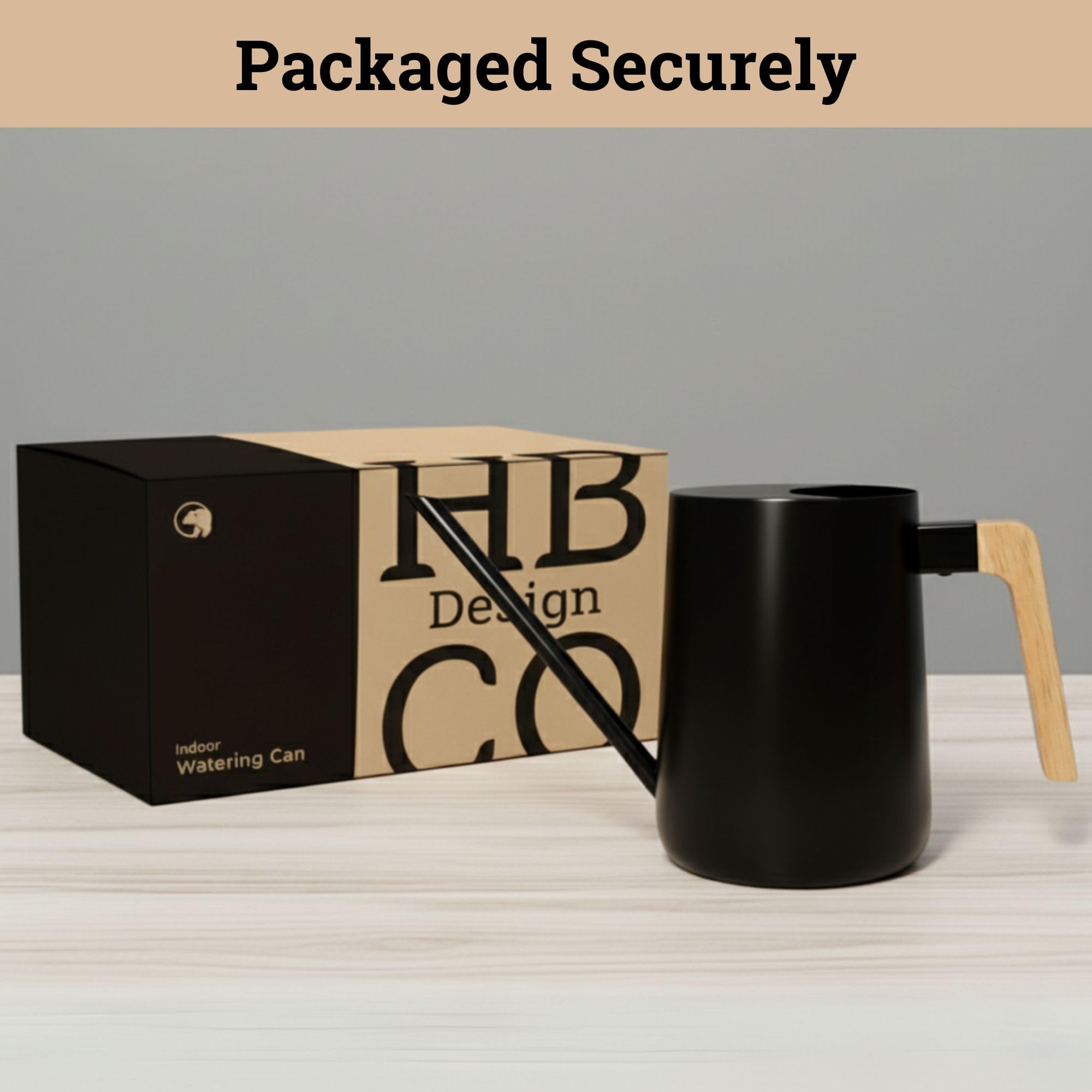 HB Design Co ergonomic design reduces hand fatigue during watering sessions.