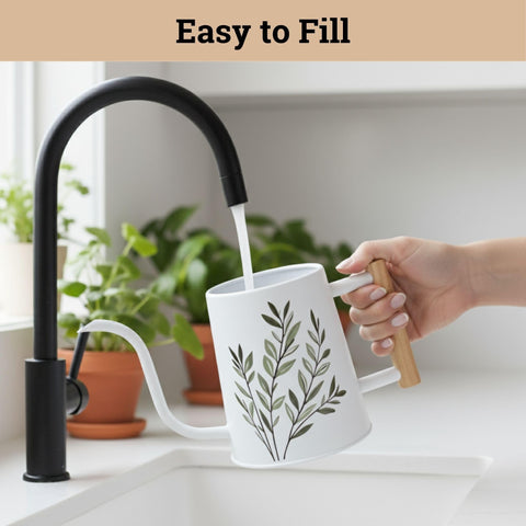 HB Design Co long-spout design helps reach all indoor plants with minimal spills.