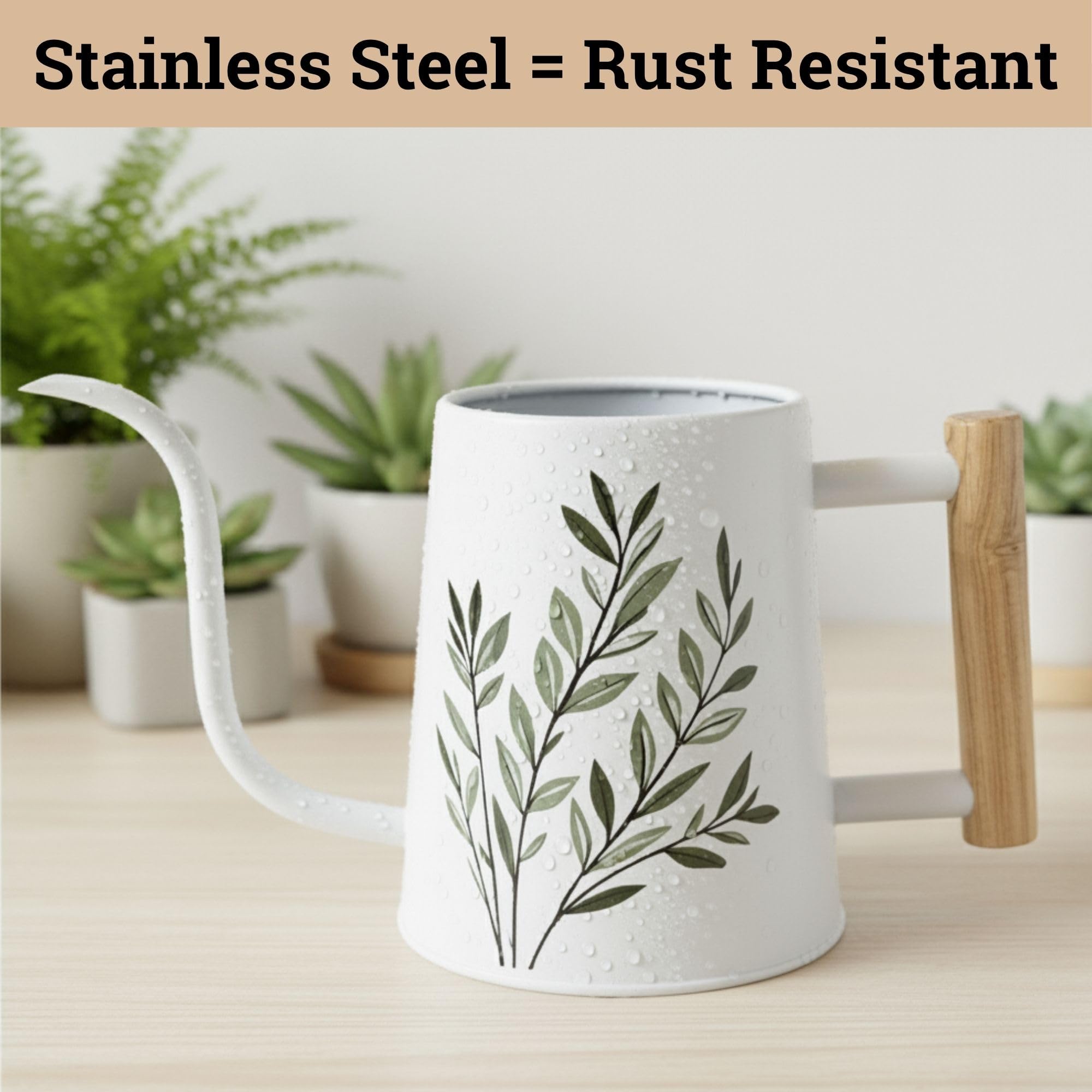 HB Design Co rust-free stainless steel construction supports long-lasting performance.