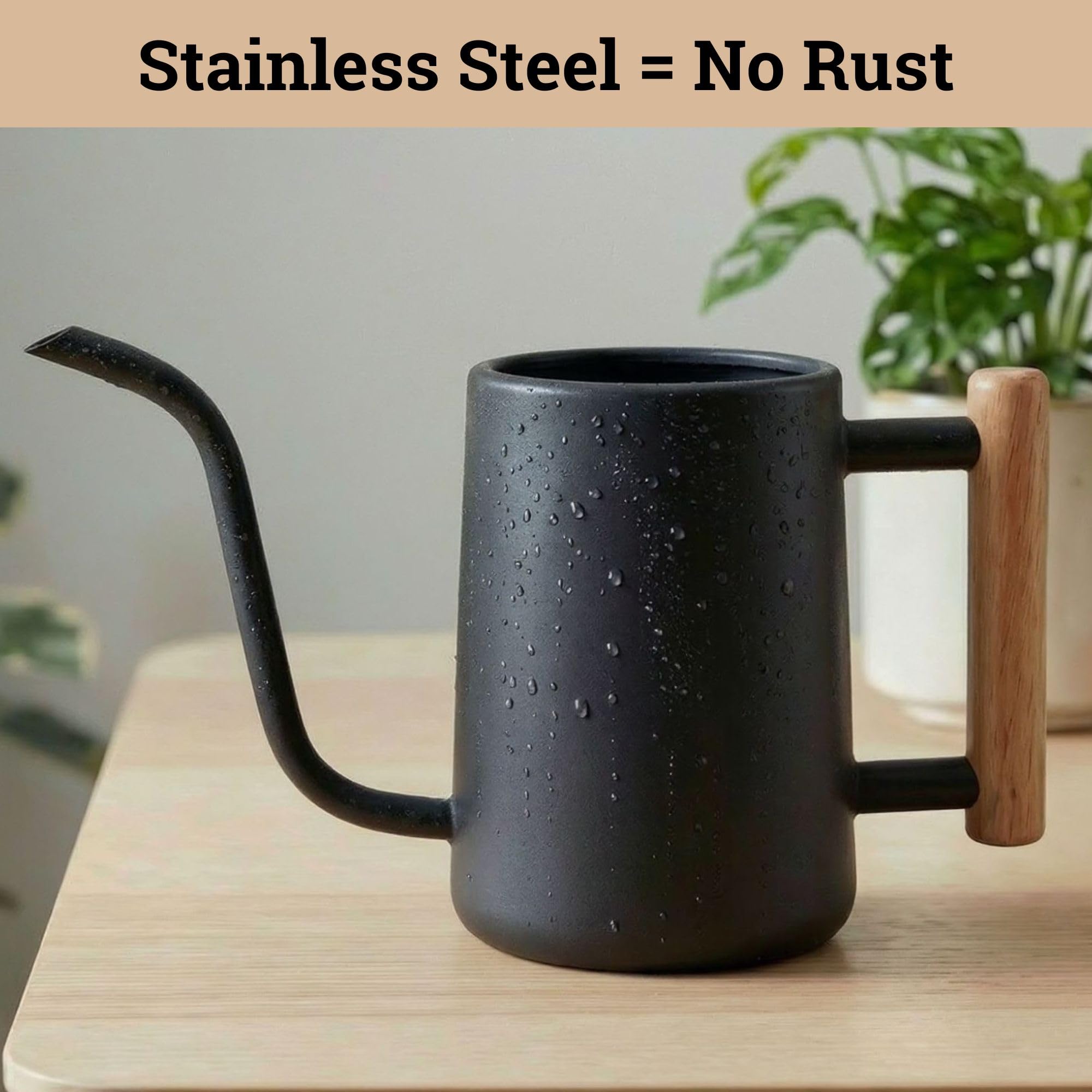 HB Design Co stainless steel body resists rust and leaks