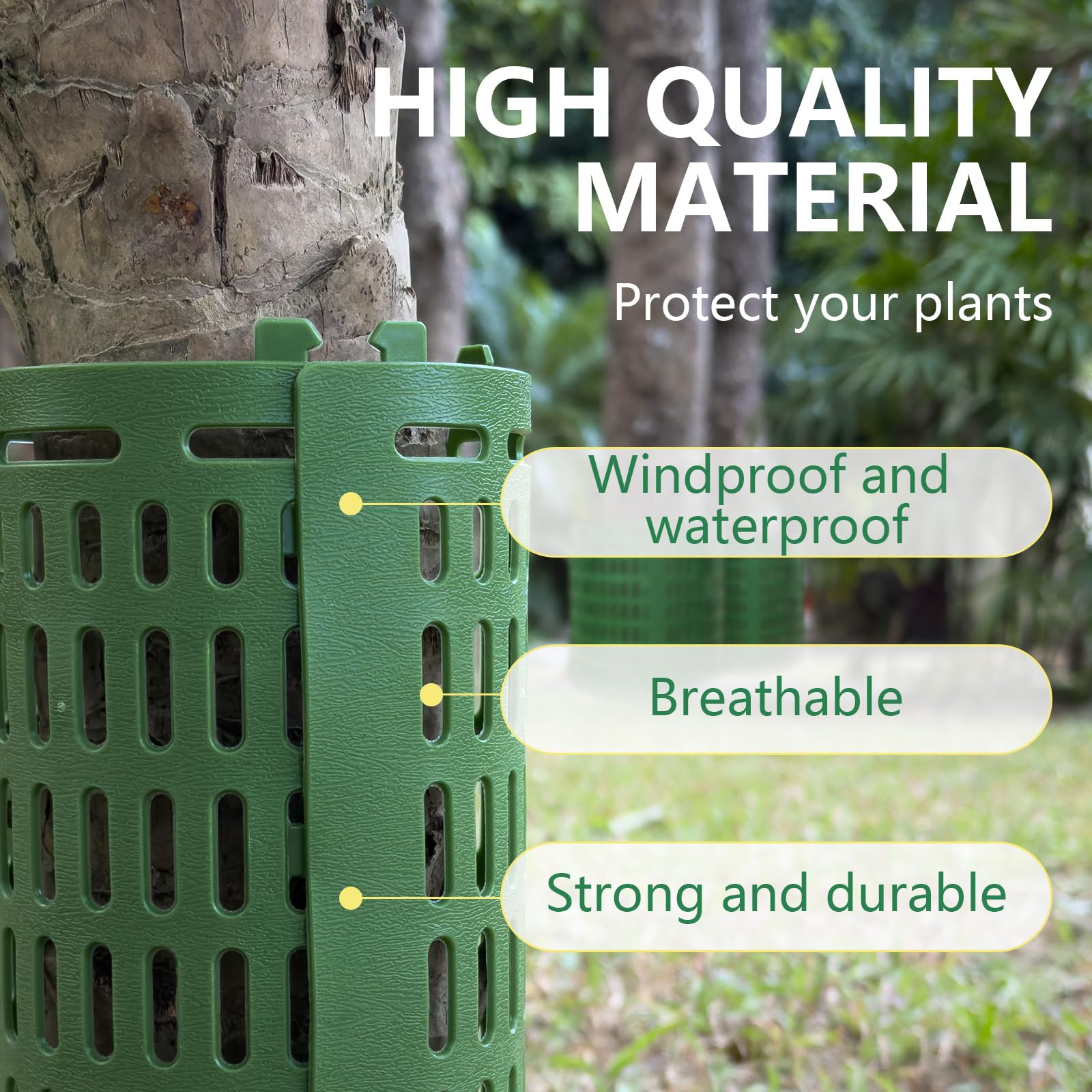 HBJVSDUI PP material protector remains flexible yet durable outdoors