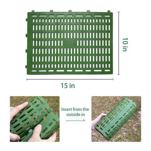 HBJVSDUI tree guard vent design promotes airflow for healthy growth