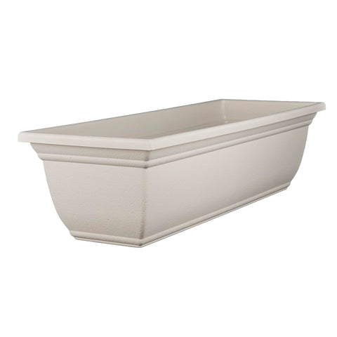 HC Companies Mojave window planter box with smart drainage supports healthy plants in outdoor spaces.