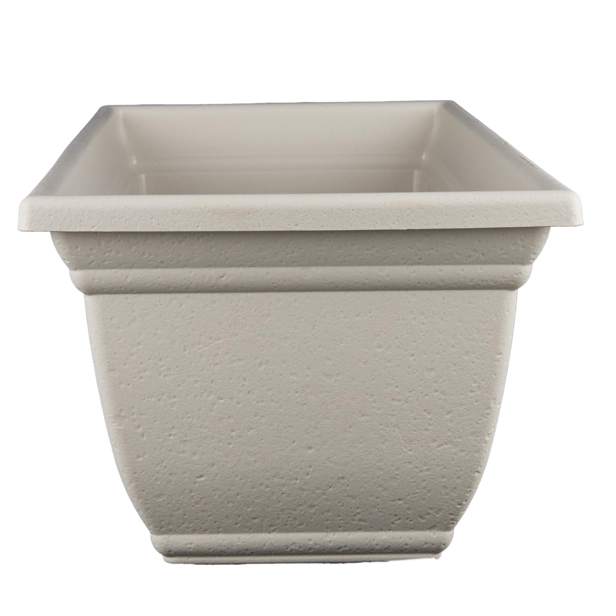 HC Companies Mojave window planter box elongated rectangle fits narrow spaces like windowsills and rails.