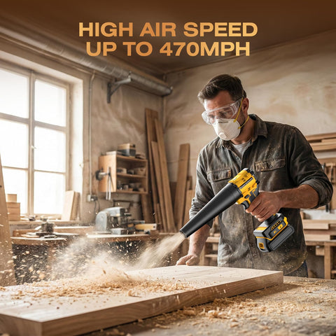 HCDHCD leaf blower compact portable design for easy transport