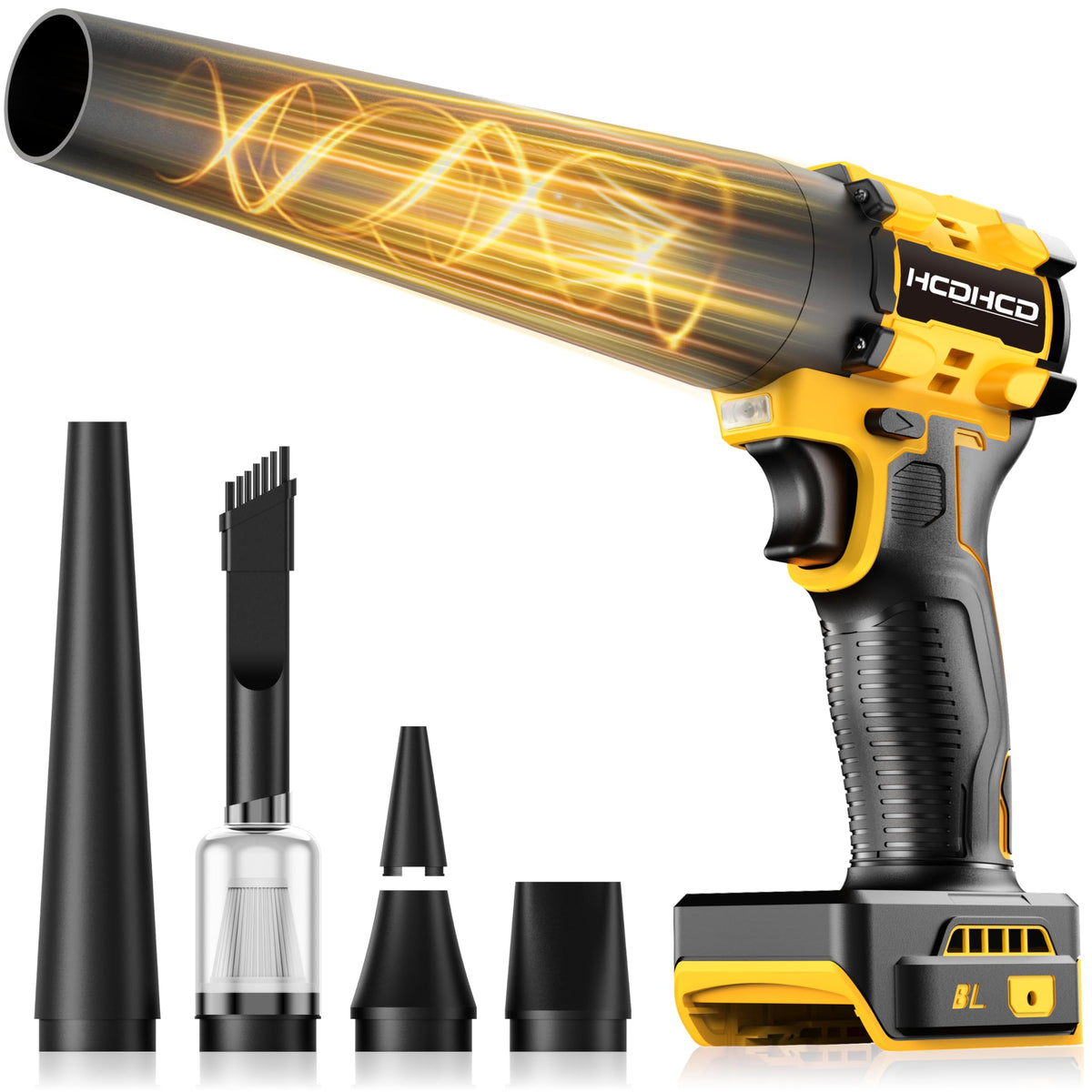 HCDHCD leaf blower cordless DeWalt 20V setup for flexible yard tasks