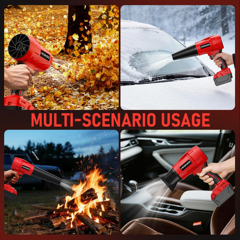 HCDHCD soft-grip handle offers comfortable control while blowing debris