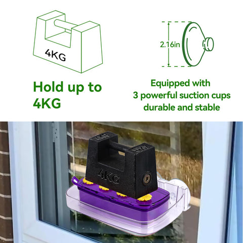 HCGADON easy-cleaning feature and brush included for quick maintenance.