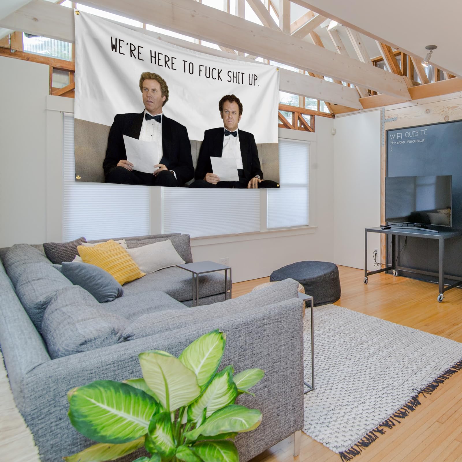 HCKHPH decorative flag ideal for college dorms and man caves.