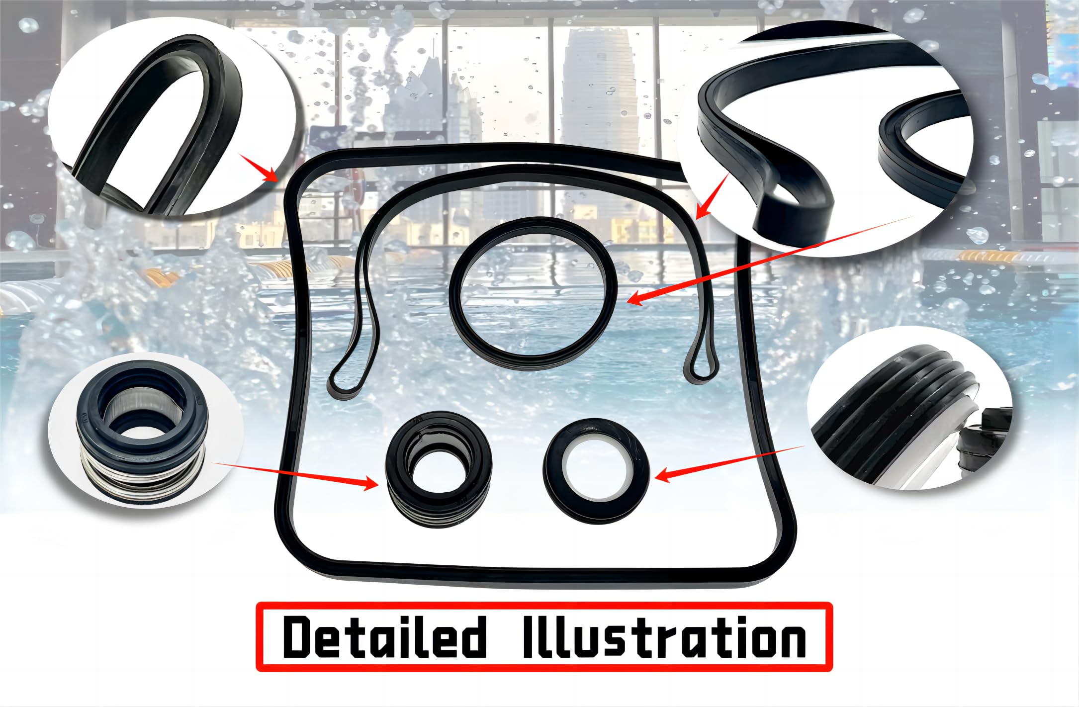 HCLLPS quick replacement kit restores pool pump performance