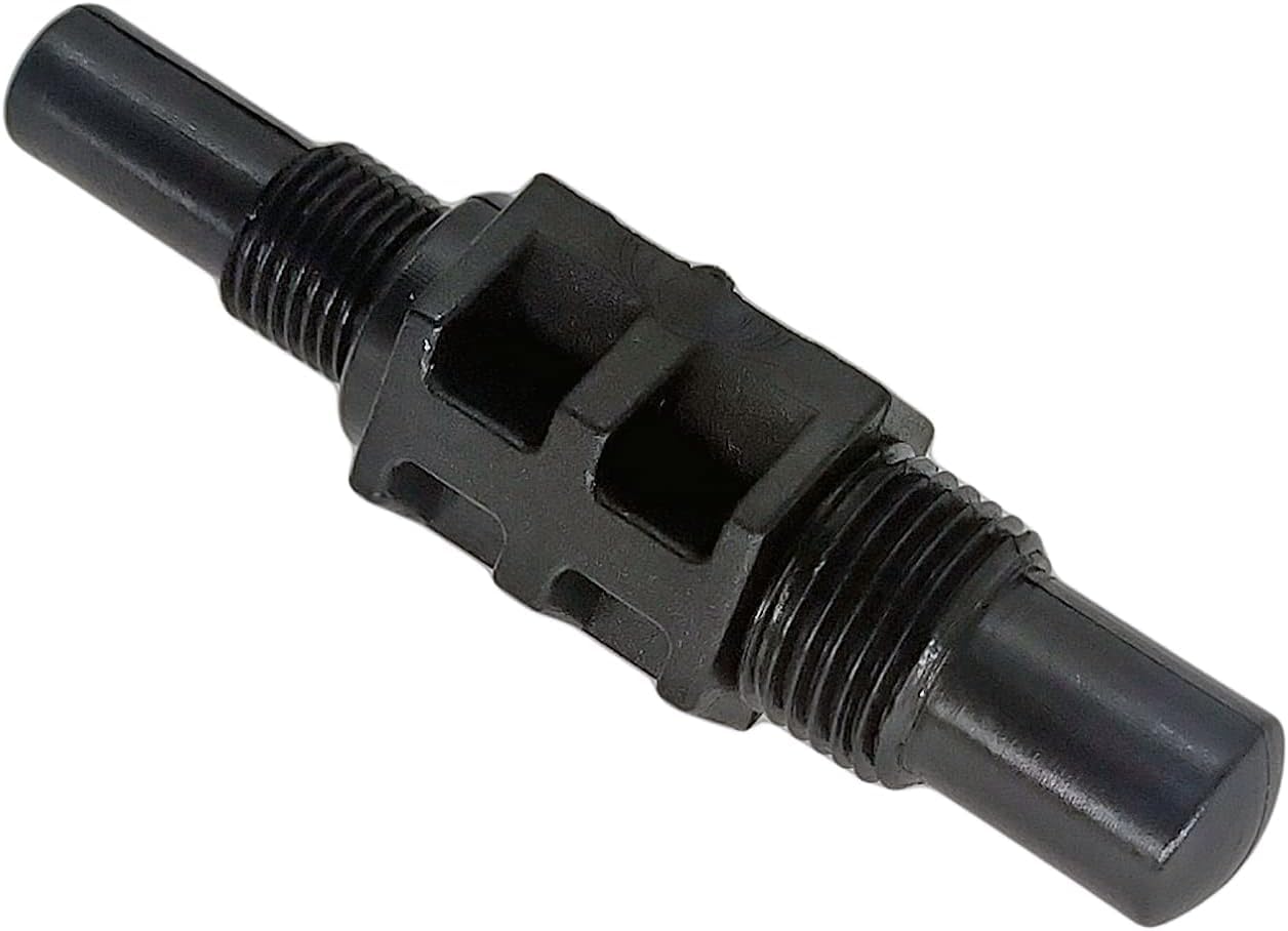 Close-up of the 10 mm thread on the HCLLPS piston stop for flexible engine compatibility